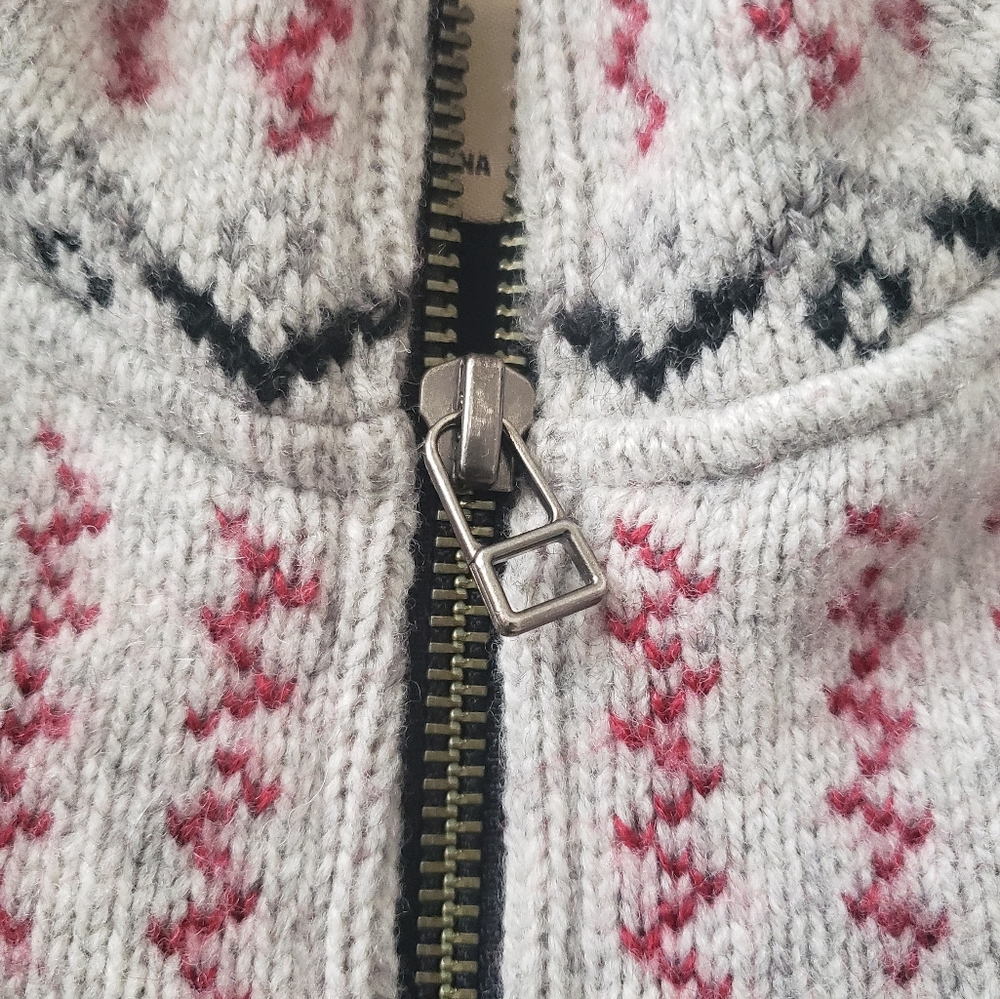 Woolrich Women's Wool Fair Isle Sweater Vest XL - Picture 3 of 13